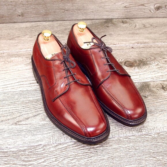 * NIB * $395 Allen Edmonds DAWSON 8.5 D Chili * Factory 2nds * add $15 new Trees main image 6